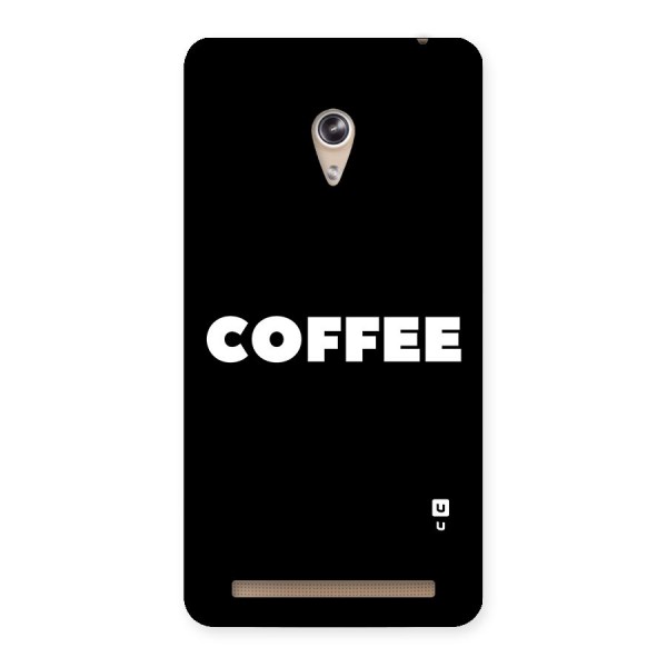 Simple Coffee Back Case for Zenfone 6