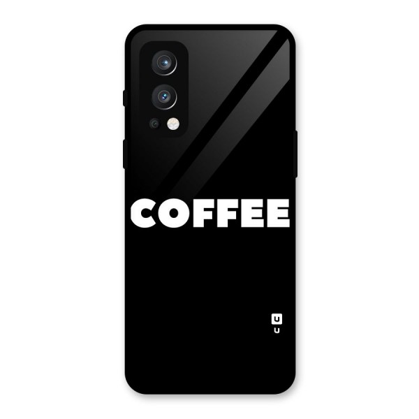 Simple Coffee Glass Back Case for OnePlus Nord 2 5G