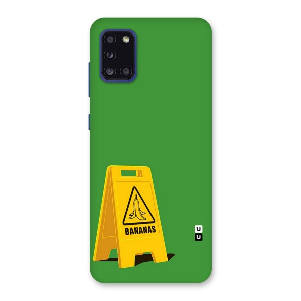 Simple Minimalist Bananas Back Case for Galaxy A31