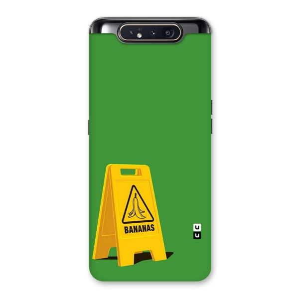 Simple Minimalist Bananas Back Case for Galaxy A80