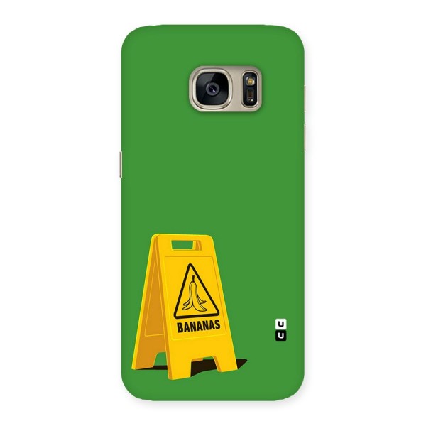 Simple Minimalist Bananas Back Case for Galaxy S7