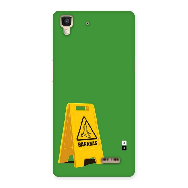 Simple Minimalist Bananas Back Case for Oppo R7