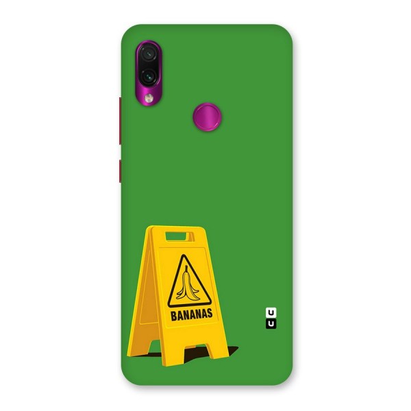Simple Minimalist Bananas Back Case for Redmi Note 7 Pro