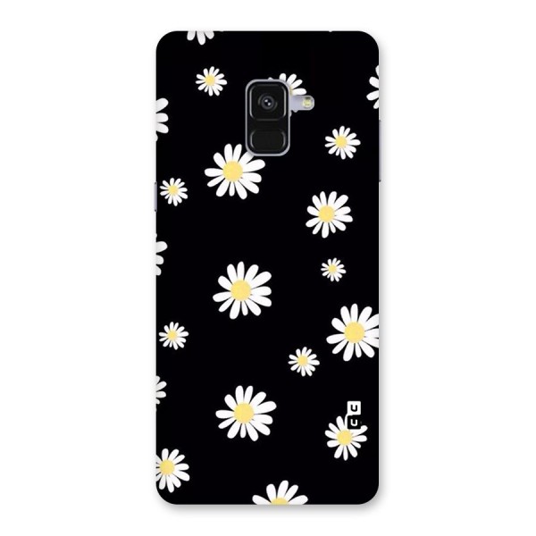 Simple Sunflowers Pattern Back Case for Galaxy A8 Plus