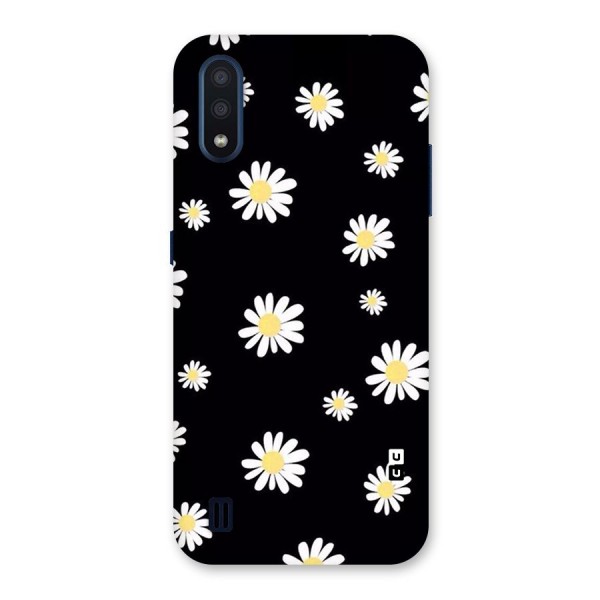 Simple Sunflowers Pattern Back Case for Galaxy M01