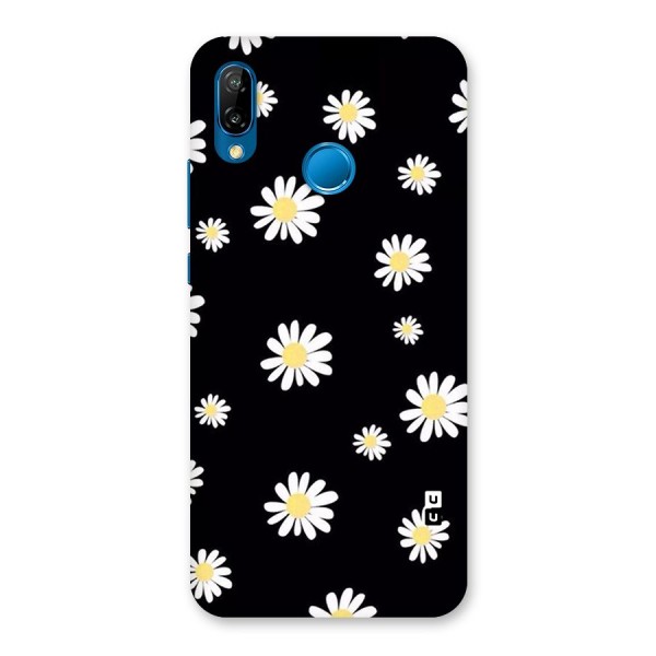 Simple Sunflowers Pattern Back Case for Huawei P20 Lite