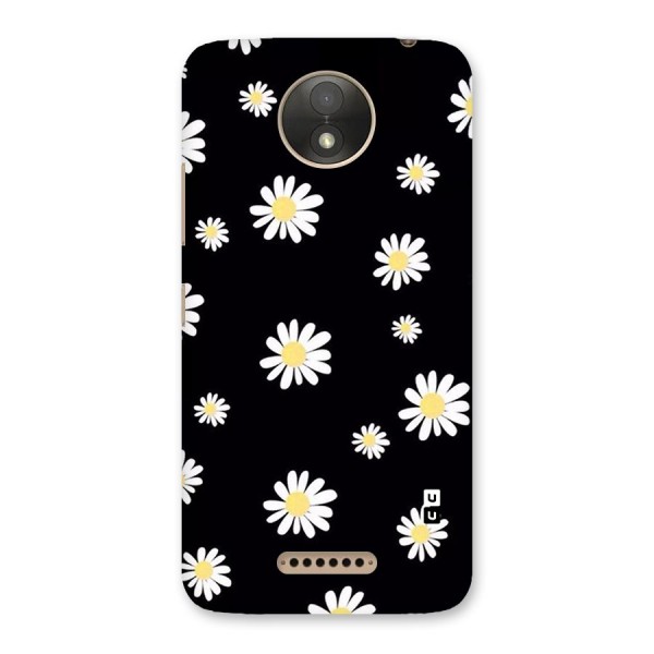 Simple Sunflowers Pattern Back Case for Moto C Plus