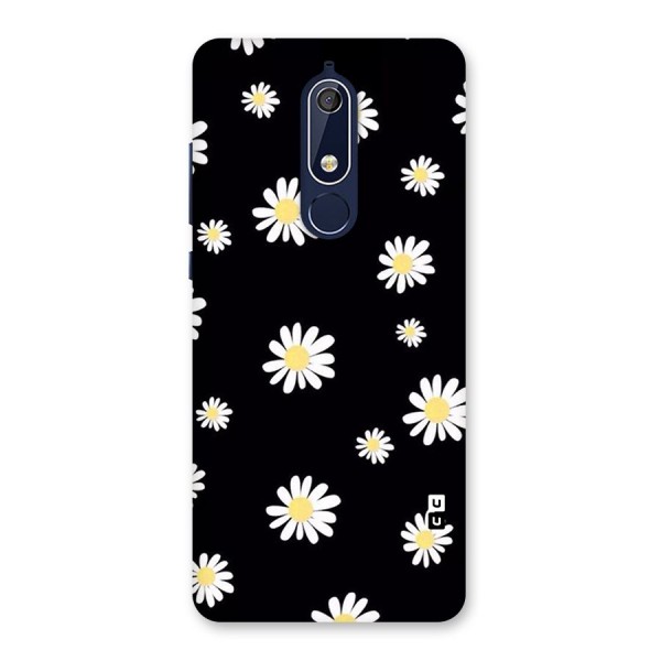 Simple Sunflowers Pattern Back Case for Nokia 5.1