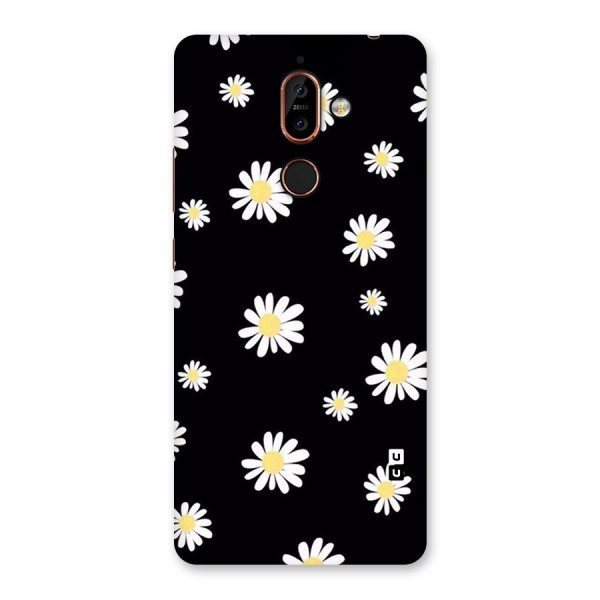 Simple Sunflowers Pattern Back Case for Nokia 7 Plus