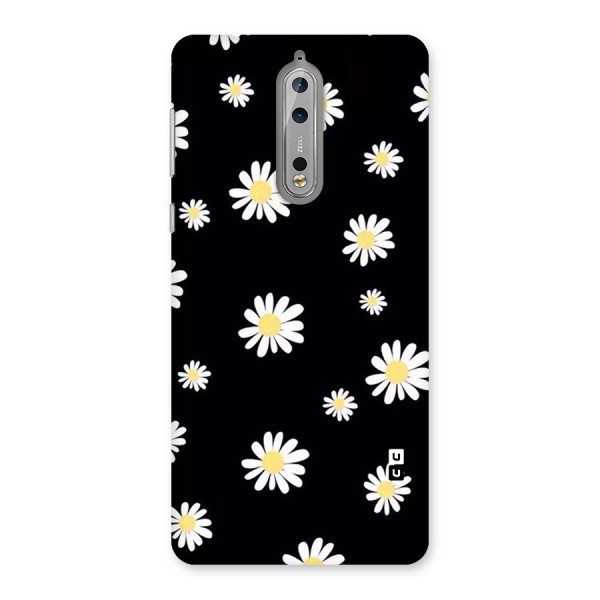 Simple Sunflowers Pattern Back Case for Nokia 8