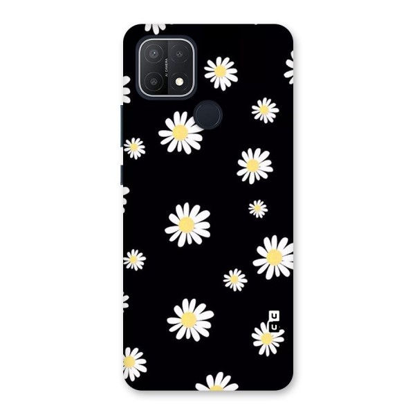 Simple Sunflowers Pattern Back Case for Oppo A15s