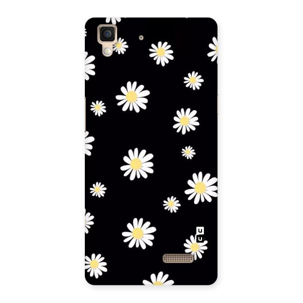 Simple Sunflowers Pattern Back Case for Oppo R7