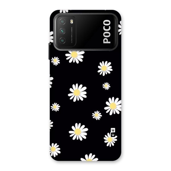 Simple Sunflowers Pattern Back Case for Poco M3