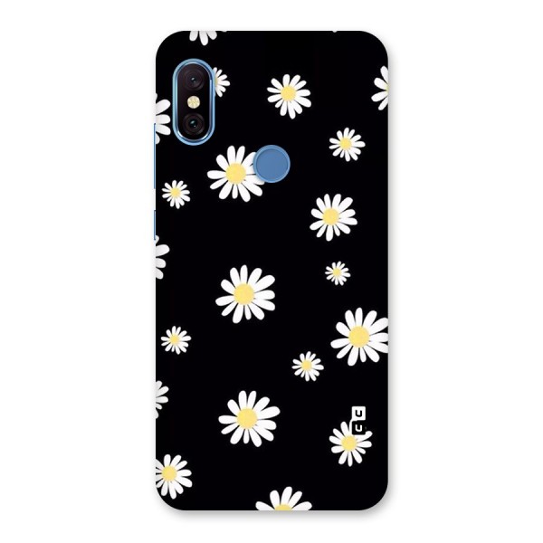 Simple Sunflowers Pattern Back Case for Redmi Note 6 Pro