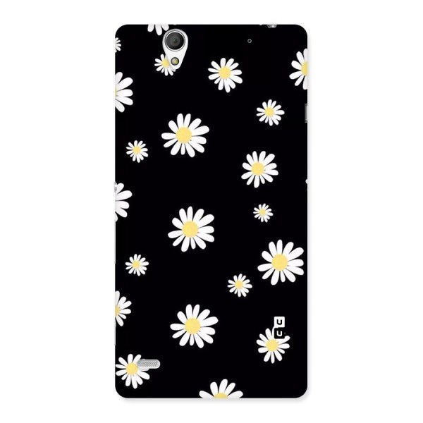 Simple Sunflowers Pattern Back Case for Sony Xperia C4