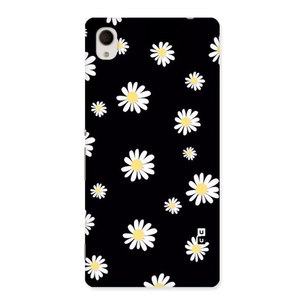 Simple Sunflowers Pattern Back Case for Sony Xperia M4