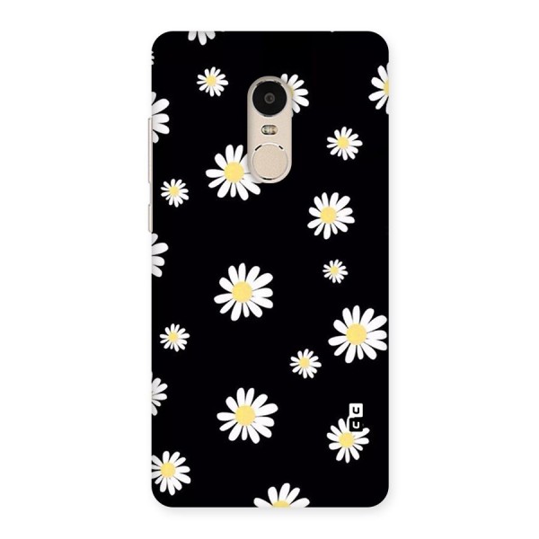 Simple Sunflowers Pattern Back Case for Xiaomi Redmi Note 4