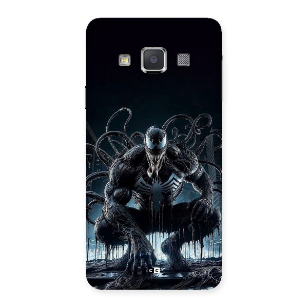 Sitting Venom Back Case for Galaxy A3