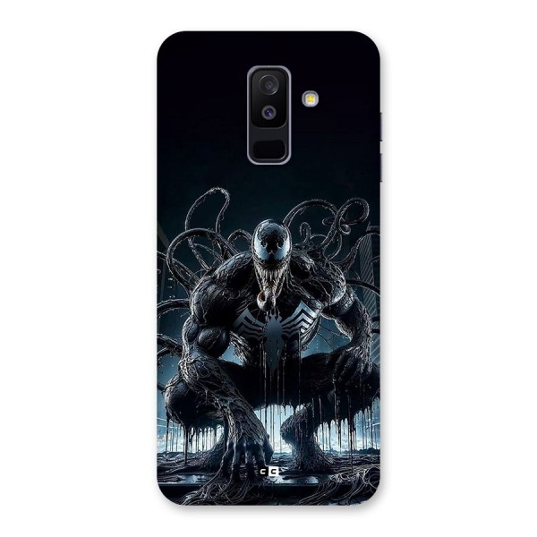 Sitting Venom Back Case for Galaxy A6 Plus