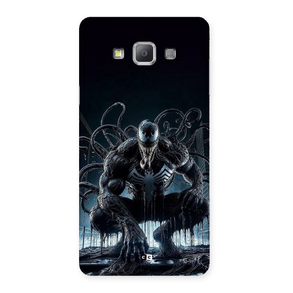 Sitting Venom Back Case for Galaxy A7