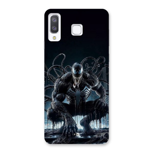 Sitting Venom Back Case for Galaxy A8 Star