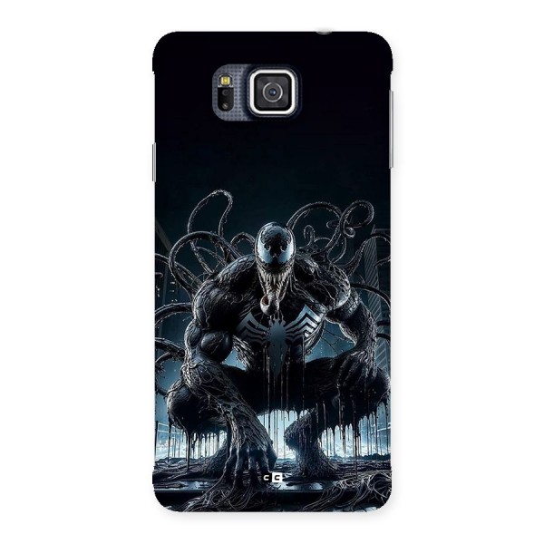 Sitting Venom Back Case for Galaxy Alpha