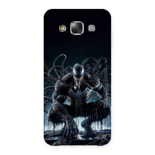 Sitting Venom Back Case for Galaxy E7