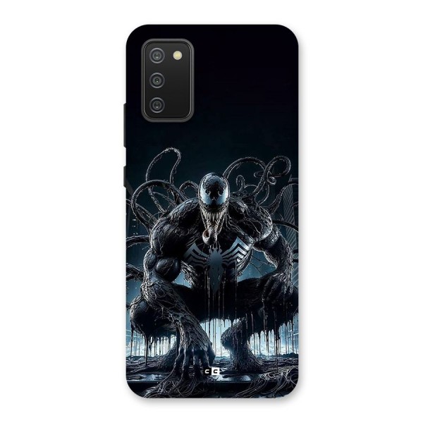 Sitting Venom Back Case for Galaxy F02s