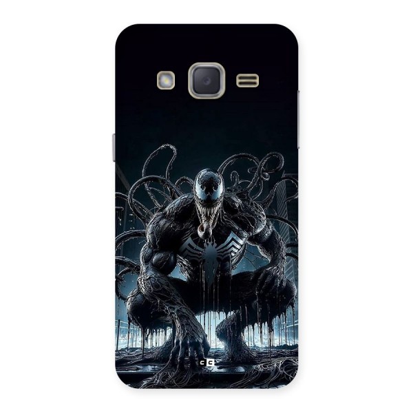 Sitting Venom Back Case for Galaxy J2