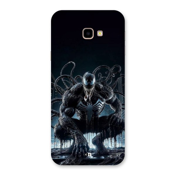 Sitting Venom Back Case for Galaxy J4 Plus