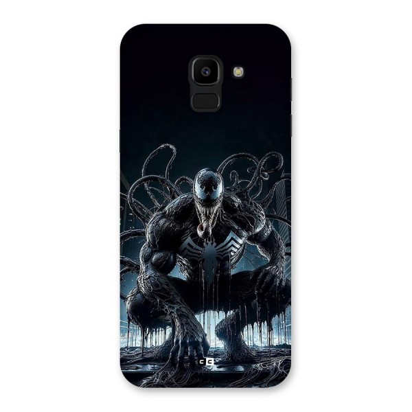 Sitting Venom Back Case for Galaxy J6