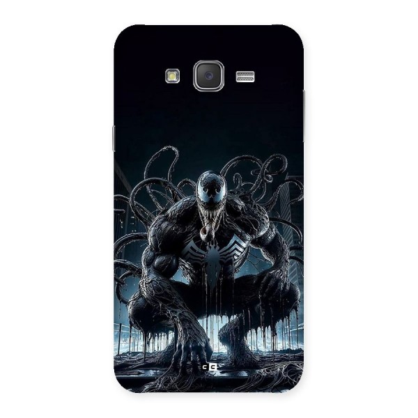 Sitting Venom Back Case for Galaxy J7