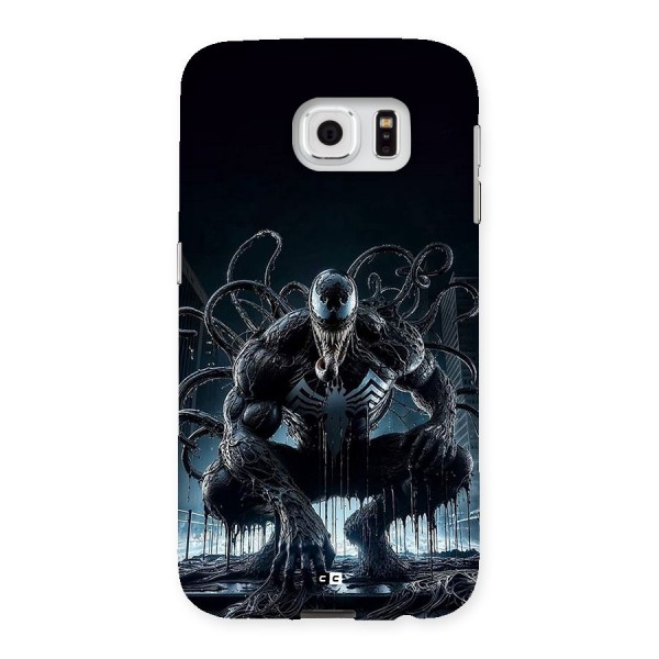 Sitting Venom Back Case for Galaxy S6