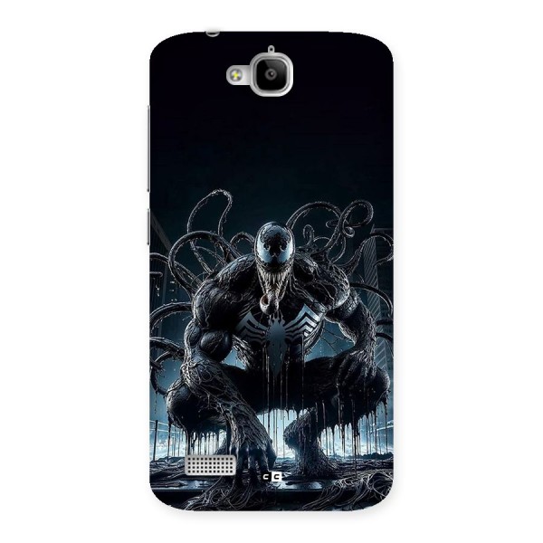 Sitting Venom Back Case for Honor Holly