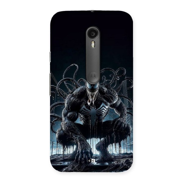 Sitting Venom Back Case for Moto G3