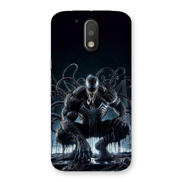 Sitting Venom Back Case for Moto G4