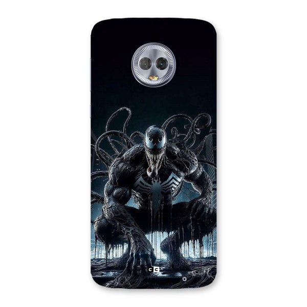 Sitting Venom Back Case for Moto G6 Plus