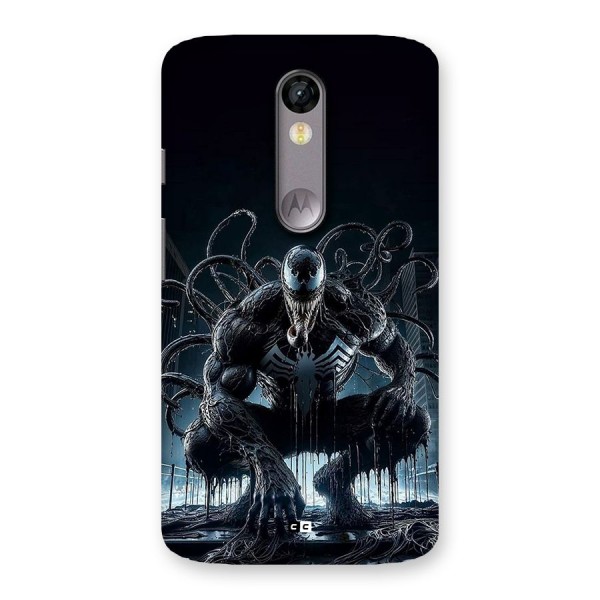 Sitting Venom Back Case for Moto X Force