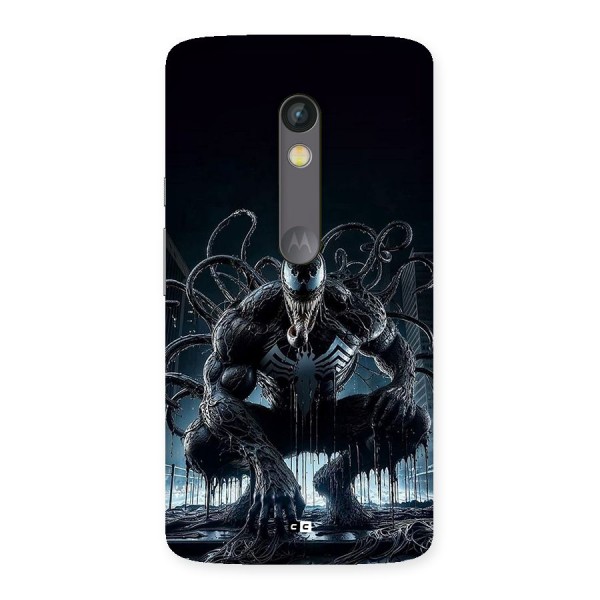 Sitting Venom Back Case for Moto X Play