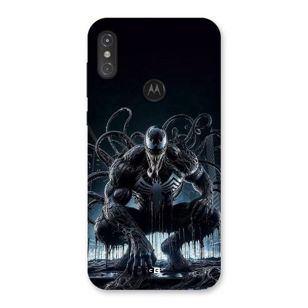 Sitting Venom Back Case for Motorola One Power