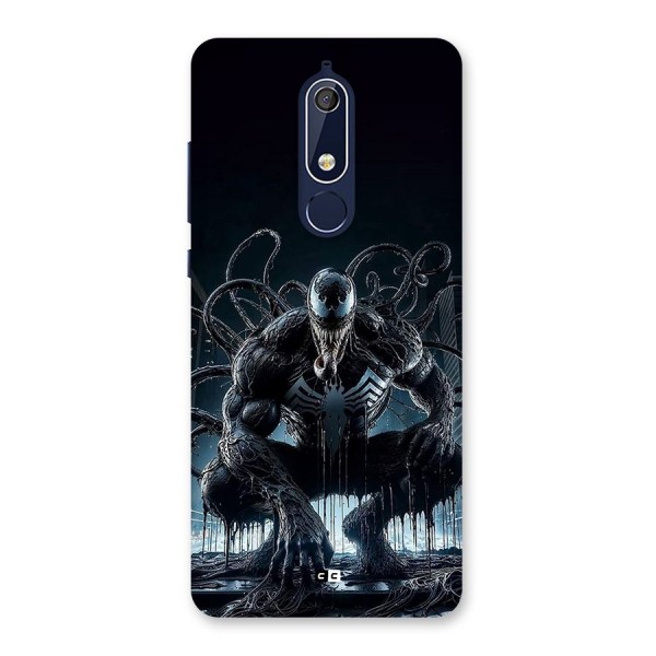 Sitting Venom Back Case for Nokia 5.1