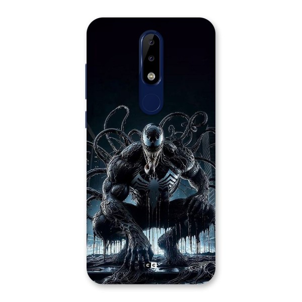 Sitting Venom Back Case for Nokia 5.1 Plus