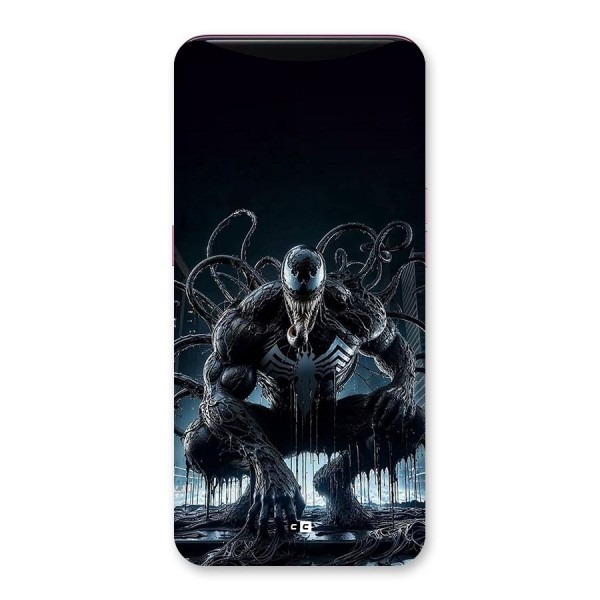 Sitting Venom Back Case for Oppo Find X