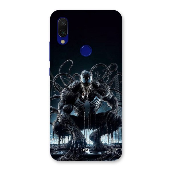 Sitting Venom Back Case for Redmi 7