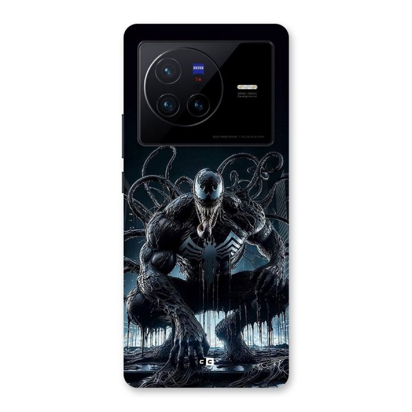 Sitting Venom Back Case for Vivo X80