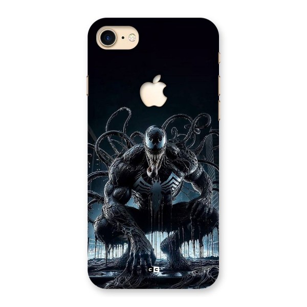 Sitting Venom Back Case for iPhone 7 Apple Cut