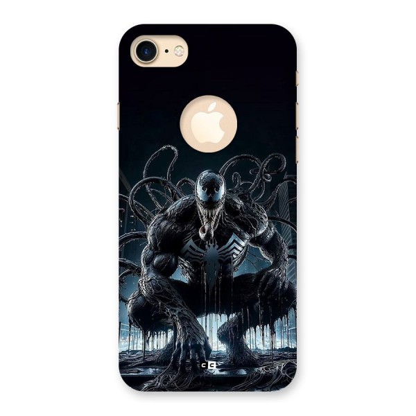 Sitting Venom Back Case for iPhone 8 Logo Cut