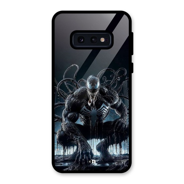 Sitting Venom Glass Back Case for Galaxy S10e