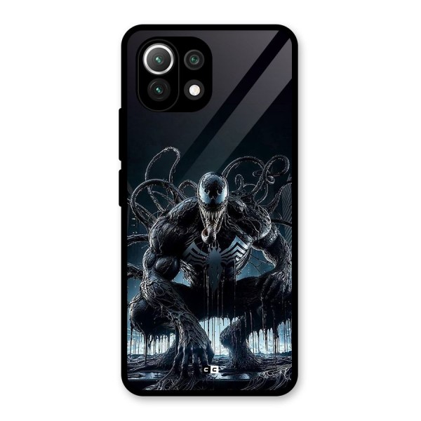 Sitting Venom Glass Back Case for Mi 11 Lite