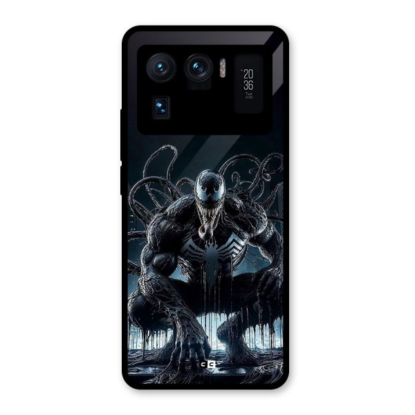 Sitting Venom Glass Back Case for Mi 11 Ultra